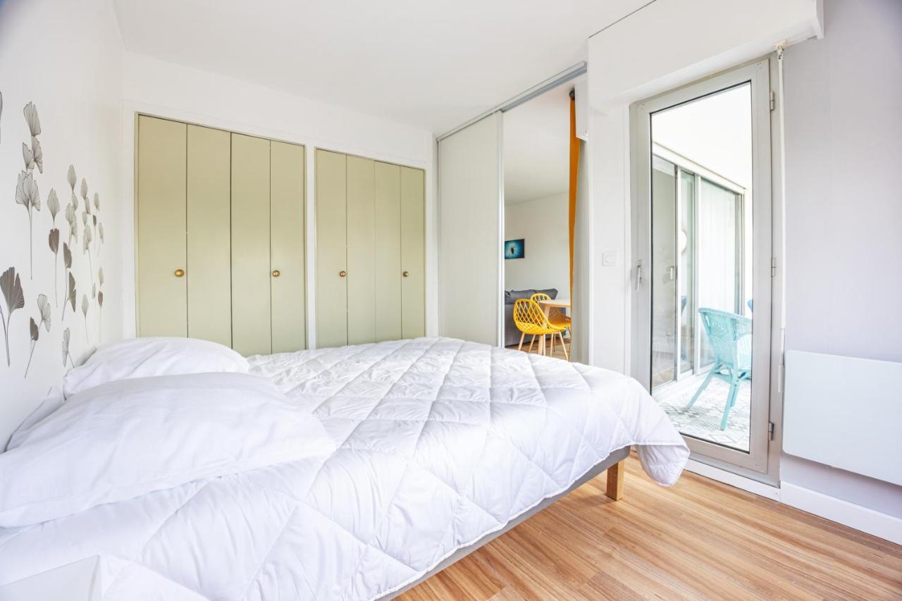 La Tortue Joyeuse - Appartement Avec Loggia Bernières-sur-Mer Exteriör bild